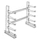 Jarke Starter Cantilever Rack, 1 Side, 8 ft. H SC-8J - alternate 5