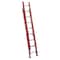 Werner 16 ft Fiberglass Extension Ladder, 300 lb Load Capacity D6216-2 - alternate 1