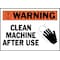 Brady Machine/Equipment Label, 3-1/2 In. H, PK5, 86155 86155 - alternate 1