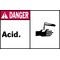 Brady Danger Label, Instruction, 3-1/2 In. H, PK5 86787 - alternate 1