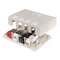 Hubbell Premise Wiring Surface Housing 4 Port HSB4OW - alternate 1