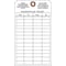 See All Industries Tag, White, Cardstock, 7 in H, 4 in W, PK25 FTUF-G51 - alternate 2