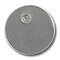 See All Industries Blank Tag, Aluminum Laminated, 1 1/2 in H x 1 1/2 in W, Silver TAG-1.5 - alternate 1
