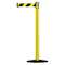 Tensabarrier Barrier Post with Belt, 7 1/2 ft Length, 38 in Post Height, No Legend 875-35-STD-NO-D4X-C - alternate 1