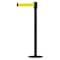 Tensabarrier Barrier Post with Belt, 7 1/2 ft Length, 38 in Post Height, No Legend 890B-33-89-89-STD-NO-Y5X-C - alternate 1