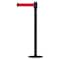 Tensabarrier Barrier Post with Belt, 7 1/2 ft Length, 38 in Post Height, No Legend 890B-33-89-89-STD-NO-R5X-C - alternate 1
