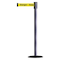 Tensabarrier Barrier Post with Belt, 7 1/2 ft Length, 38 in Post Height, Danger Keep Out 890B-33-73-73-STD-NO-YDX-C - alternate 1