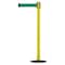 Tensabarrier Barrier Post with Belt, 7 1/2 ft Length, 38 in Post Height, No Legend 890B-33-35-35-STD-NO-G6X-C - alternate 1