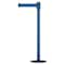 Tensabarrier Barrier Post with Belt, 7 1/2 ft Length, 38 in Post Height, No Legend 890B-33-23-23-STD-NO-L5X-C - alternate 1