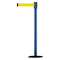 Tensabarrier Barrier Post with Belt, 7 1/2 ft Length, 38 in Post Height, No Legend 890B-33-23-23-STD-NO-Y5X-C - alternate 1