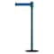 Tensabarrier Barrier Post with Belt, 7 1/2 ft Length, 38 in Post Height, No Legend 890B-33-28-28-STD-NO-L5X-C - alternate 1