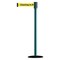 Tensabarrier Barrier Post with Belt, 7 1/2 ft Length, 38 in Post Height, Cleaning in Progress 890B-33-28-28-STD-NO-YCX-C - alternate 1