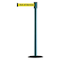 Tensabarrier Barrier Post with Belt, 7 1/2 ft Length, 38 in Post Height, Out of Service 890B-33-28-28-STD-NO-YEX-C - alternate 1