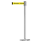 Tensabarrier Barrier Post with Belt, 7 1/2 ft Length, 38 in Post Height, Danger Keep Out 890U-1P-1P-1P-STD-NO-YDX-C - alternate 1