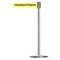 Tensabarrier Barrier Post with Belt, 7 1/2 ft Length, 38 in Post Height, Cleaning in Progress 890U-1S-1S-1S-STD-NO-YCX-C - alternate 1