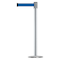 Tensabarrier Barrier Post with Belt, 7 1/2 ft Length, 38 in Post Height, No Legend 890U-1S-1S-1S-STD-NO-L5X-C - alternate 1