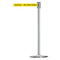 Tensabarrier Barrier Post with Belt, 7 1/2 ft Length, 38 in Post Height, Caution Do Not Enter 890U-1S-1S-1S-STD-NO-YAX-C - alternate 1