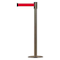 Tensabarrier Barrier Post with Belt, 7 1/2 ft Length, 38 in Post Height, No Legend 890U-3S-3S-3S-STD-NO-L5X-C - alternate 1