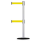 Tensabarrier Barrier Post with Belt, 7 1/2 ft Length, 38 in Post Height, No Legend 889T2B-33-32-STD-NO-Y5X-C - alternate 1