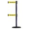 Tensabarrier Barrier Post with Belt, 7 1/2 ft Length, 38 in Post Height, Cleaning in Progress 889T2B-33-73-STD-NO-YCX-C - alternate 1