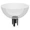 Tensabarrier Merchandising Bowl, Clear, Not Applicable, Unfinished TENSABOWL-HDSC-NOFR-NODIVIDER - alternate 1