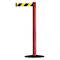 Tensabarrier Barrier Post with Belt, 7 1/2 ft Length, 38 in Post Height, No Legend 875-21-STD-NO-D4X-C - alternate 1
