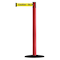 Tensabarrier Barrier Post with Belt, 7 1/2 ft Length, 38 in Post Height, Caution Do Not Enter 875-21-STD-NO-YAX-C - alternate 1