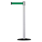 Tensabarrier Barrier Post with Belt, 7 1/2 ft Length, 38 in Post Height, No Legend 875-32-STD-NO-G6X-C - alternate 1