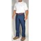 Riggs Men's Relaxed Fit Jeans, 44 in, Blue, 100% Cotton Denim 3W001AI 044 030 - alternate 3