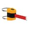 Tensabarrier Belt Barrier, Yellow, Belt Color Red 897-30-C-35-NO-R5X-A - alternate 1