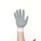 Mcr Safety Coated Gloves, Nitrile, Foam, Palm, 3 Abrasion Level, White, L (9) 1 PR 9674L - alternate 4