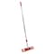 Unger Flat Mop Kit, 60 in L, Clamp On Connection, Cut-End, Red, Aluminum/Microfiber/Plastic SMCMR - alternate 1