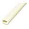 Legrand Cover Plate Raceway, PN03 Series, 1 Channel, 13/16 in W, 1/2 in H, 8 ft L, Ivory PN03L08V - alternate 1