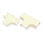 Legrand Tee Raceway, PN03 Series, 1 Channel, 2-3/4 in W, 1/2 in H, 4-1/4 in L, Ivory PN03F15V - alternate 1