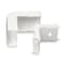 Legrand External Elbow Raceway, PN05 Series, 1 Channel, 1.125 in W, 0.625 in H, 1.62 in L, Ivory PN05F18V - alternate 1