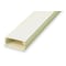 Legrand Cover Plate Raceway, PN10 Series, 1 Channel, 1-11/16 in W, 13/16 in H, 8 ft L, Ivory PN10L08V - alternate 1