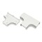 Legrand Tee Raceway, PN10 Series, 1 Channel, 3-3/4 in W, 3/4 in H, 5-1/4 in L, Ivory PN10F15V - alternate 1