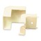 Legrand External Elbow Raceway, PN10 Series, 1 Channel, 1-3/4 in W, 3/4 in H, 1-3/4 in L, Ivory PN10F18V - alternate 1