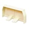 Legrand End Cap, CableSmart 40N2 Series, 4 in W, 2 in H, 0.6875 in L, Ivory 40N2F20V - alternate 1