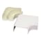 Legrand 90 Deg Flat Elbow Raceway, 40N2 Series, 1 Channel, 4 in W, 2 in H, 6.625 in L, White 40N2F11WH - alternate 1