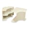 Legrand Internal Elbow Raceway, 40N2 Series, 1 Channel, 4 in W, 2 in H, 4-1/2 in L, White 40N2F17WH - alternate 1