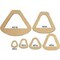 Zoro Select STEEL TRIANGLE, 22,400 LB WLL 3YFN6 - alternate 1