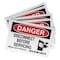 Brady Danger Label, Instruction, 5 In. W, PK5, 86126 86126 - alternate 1