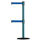 Tensabarrier Barrier Post with Belt, 7 1/2 ft Length, 38 in Post Height, No Legend 889T2B-33-28-STD-NO-L5X-C - alternate 1