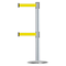 Tensabarrier Barrier Post with Belt, 7 1/2 ft Length, 38 in Post Height, No Legend 889T2U-1S-1S-STD-NO-Y5X-C - alternate 1