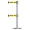 Tensabarrier Barrier Post with Belt, 7 1/2 ft Length, 38 in Post Height, Danger Keep Out 889T2U-1S-1S-STD-NO-YDX-C - alternate 1