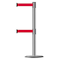 Tensabarrier Barrier Post with Belt, 7 1/2 ft Length, 38 in Post Height, No Legend 889T2U-3P-3P-STD-NO-R5X-C - alternate 1