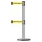 Tensabarrier Barrier Post with Belt, 7 1/2 ft Length, 38 in Post Height, Cleaning in Progress 889T2U-3P-3P-STD-NO-YCX-C - alternate 1