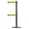 Tensabarrier Barrier Post with Belt, 7 1/2 ft Length, 38 in Post Height, Cleaning in Progress 889T2U-3S-3S-STD-NO-YCX-C - alternate 1
