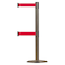 Tensabarrier Barrier Post with Belt, 7 1/2 ft Length, 38 in Post Height, No Legend 889T2U-3S-3S-STD-NO-R5X-C - alternate 1